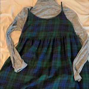 Wild Fable Baby Doll plaid dress